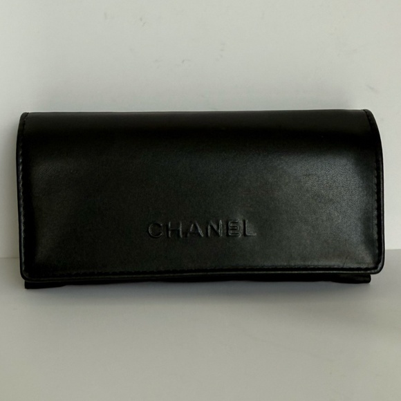 Chanel CC Polarized Black Authentic Luxury Brand Sunglasses - Picture 9 of 12